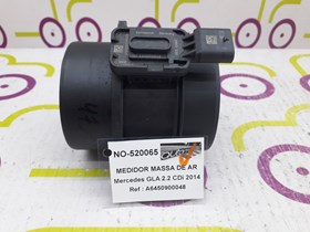 Medidor de Massa de Ar  Mercedes GLA 2.2 CDi 136 Cv de 2014  - Ref OEM : A6450900048